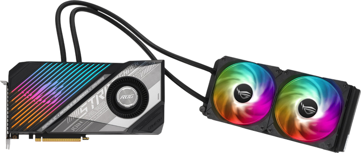 Видеокарта AMD Radeon RX 6900 XT 16GB Asus ROG Strix LC OC (ROG-STRIX-LC-RX6900XT-O16G-GAMING) Б/У - изображение 2