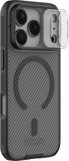 Панель Nillkin CamShield Pro Magnetic Case для Apple iPhone 17 Pro Transparent/Black (6902048303911) - зображення 3