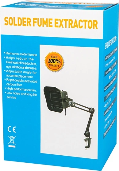 Pochłaniacz dymu lutowniczego Blow ZD153A 23 W z uchwytem (5900804145530) - obraz 8