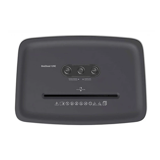 Знищувач документів HP OneShred 12MC, A4, 80g х 12 листів, 2*15, 25 л, P-5 - изображение 6