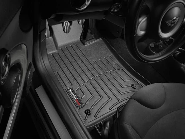 Килимки Weathertech Black для Mini Cooper (mkII)(R57) 2009-2015 (кабріо)(з місцем для відпочинку ніг пасажира) (WT 444301-441364) - Фото 2 Килимки Weathertech Black для Mini Cooper (mkII)(R57) 2009-2015 (кабріо)(з місцем для відпочинку ніг пасажира) (WT 444301-441364) - изображение 2