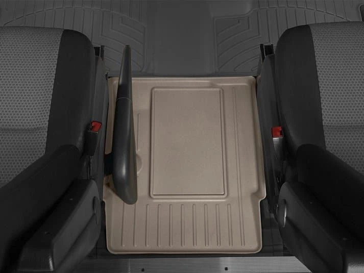 Килимки Weathertech Beige для Mercedes-Benz Sprinter (mkII) 2006-2018; Dodge Sprinter (mkI) 2007-2009 (вантажний)(між сидіннями) (WT 452492) - изображение 2