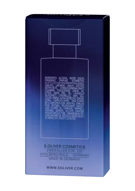 Туалетна вода для чоловіків s.Oliver United 50 мл (4011700813001) - зображення 4