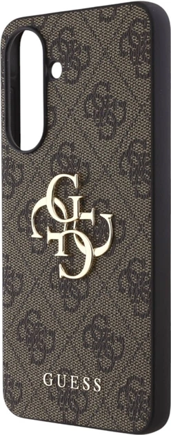 Etui Guess 4G Big Metal Logo do Samsung Galaxy A36 Brown (GUHCSA364GMGBR) - obraz 5