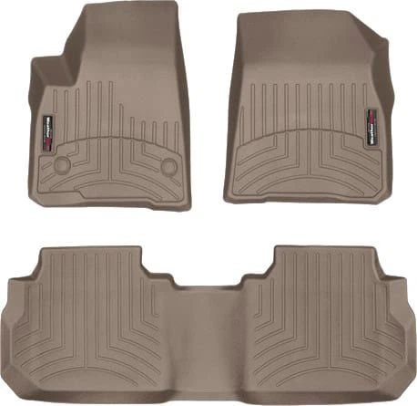 Килимки Weathertech Beige для Cadillac XT5 (mkI) 2017→ (WT 459551-459552) - Фото 1 Килимки Weathertech Beige для Cadillac XT5 (mkI) 2017→ (WT 459551-459552) - зображення 1