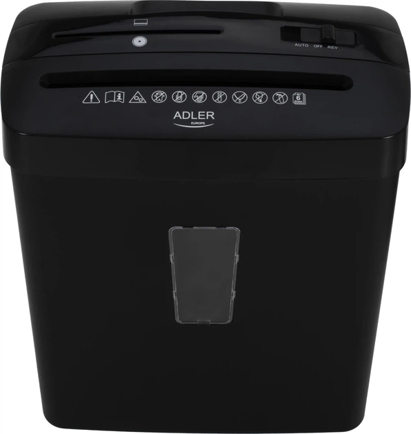 Шредер Adler AD 1037 Black (ad_1037b) - зображення 3