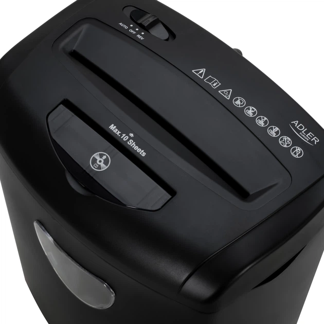 Шредер Adler AD 1038 Black (ad_1038b) - зображення 7