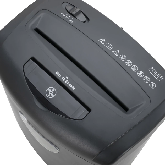 Шредер Adler AD 1038 Grey (ad_1038g) - зображення 7