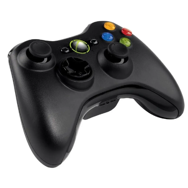 Джойстик для Xbox 360 UKC PS3, Android Бездротовий ігровий геймпад Чорний - зображення 5