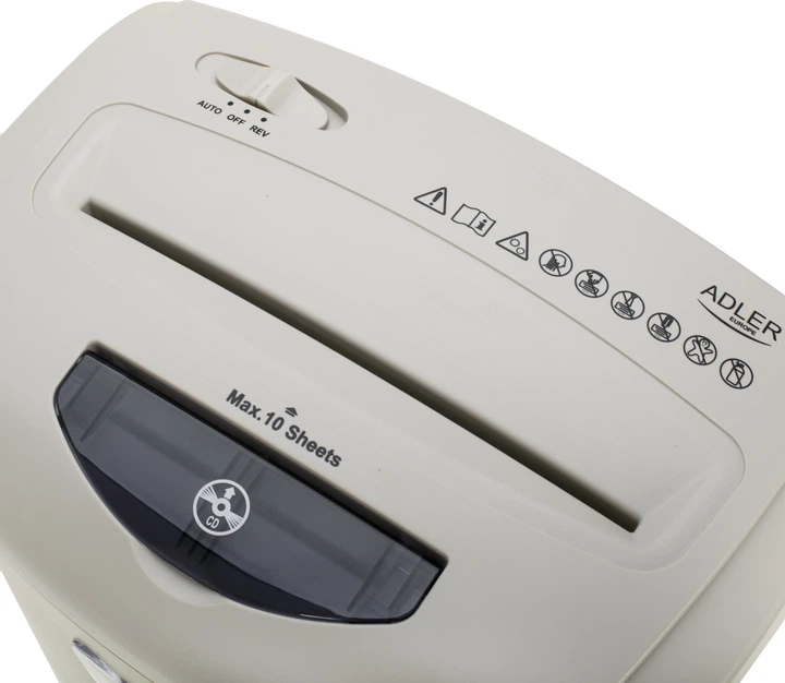 Шредер Adler AD 1038 Beige (ad_1038e) - зображення 6