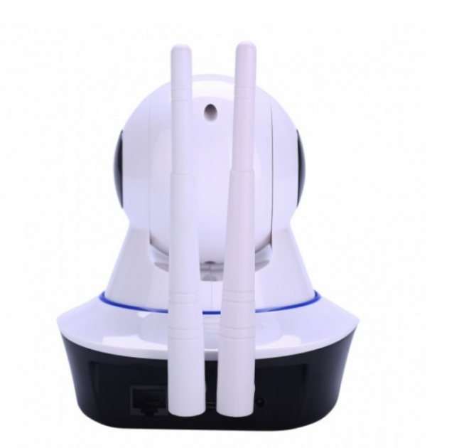 Беспроводная камера видеонаблюдения WiFi Smart Life 1280x720 поворотная, ночная съемка, датчик движения Белый - изображение 6