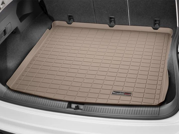 Килимок Weathertech Beige для Volkswagen Tiguan Allspace (5 seats)(mkII)(trunk behind 2 row) 2016→ (WT 41975) - зображення 2