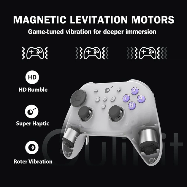Геймпад Gulikit TT MAX Win,Switch,Android, and iOS White - изображение 7