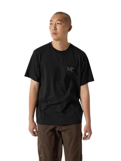 Футболка чоловіча Arc'teryx Kragg Supima Cotton Bird Word XL Чорний X00000953301 - Фото 1 Футболка чоловіча Arc'teryx Kragg Supima Cotton Bird Word XL Чорний X00000953301 - зображення 1