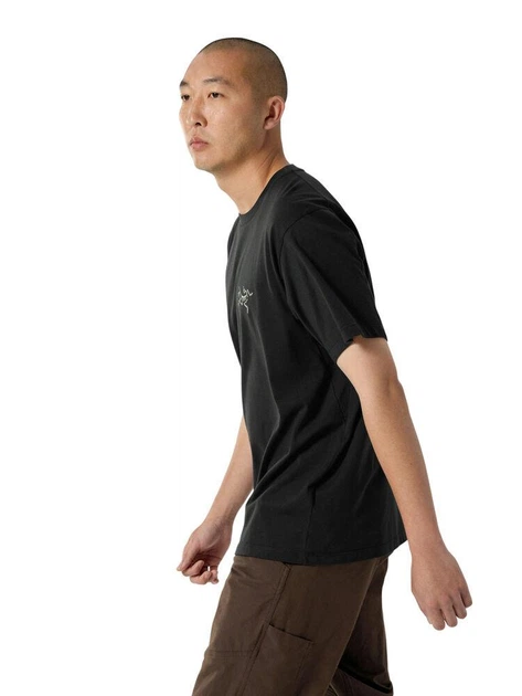 Футболка чоловіча Arc'teryx Kragg Supima Cotton Bird Word XL Чорний X00000953301 - Фото 3 Футболка чоловіча Arc'teryx Kragg Supima Cotton Bird Word XL Чорний X00000953301 - зображення 3