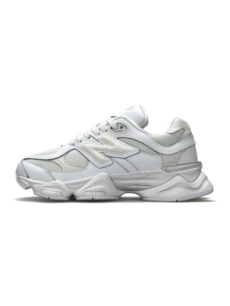 Женские кроссовки повседневные NB 9060 Full White 38 (24,0 см) Белый - Фото 1 Женские кроссовки повседневные NB 9060 Full White 38 (24,0 см) Белый - изображение 1