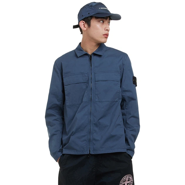 Stone Island Overshirt Dark Blue M (781510210 V0024) - зображення 5