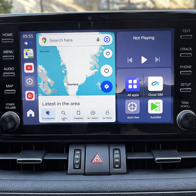 Автомобільна приставка AI Box з Android 13, 4GB/64GB, підтримка 4G SIM, бездротовий CarPlay та Android Auto - зображення 5
