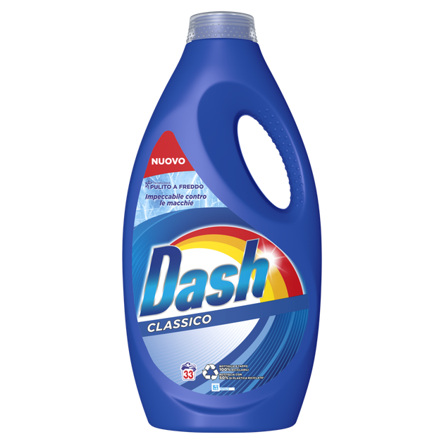 Рідкий засіб для прання DASH lav liq base 33 regolare33 прання 1650 мл. - Фото 1 Рідкий засіб для прання DASH lav liq base 33 regolare33 прання 1650 мл. - зображення 1