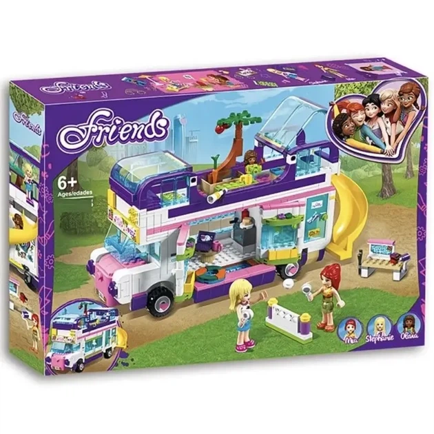 Великий Конструктор Friends «Автобус для друзів» (Friendship Bus), 778 деталей - Фото 1 Великий Конструктор Friends «Автобус для друзів» (Friendship Bus), 778 деталей - зображення 1