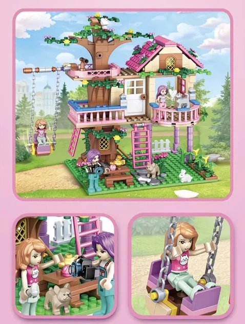 Большой Конструктор Friend (504 PCS) Dream Tree House (Дом мечты на дереве) - изображение 2