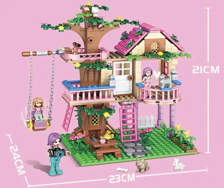 Большой Конструктор Friend (504 PCS) Dream Tree House (Дом мечты на дереве) - изображение 8