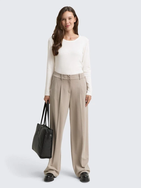 Лонгслив Tom Tailor 1047760 2XL Белый - изображение 2