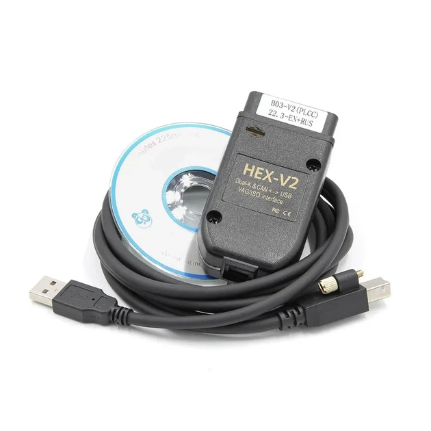 VCDS Диагност 25.3 Автосканер VAG com HEX-CAN V2 диагностика - изображение 2