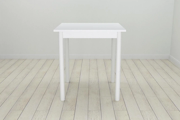 Стол кухонный Ferrum-decor Агата 75x70x70 Белый ДСП Белое 16мм (AGA0029) - Фото 3 Стол кухонный Ferrum-decor Агата 75x70x70 Белый ДСП Белое 16мм (AGA0029) - изображение 3