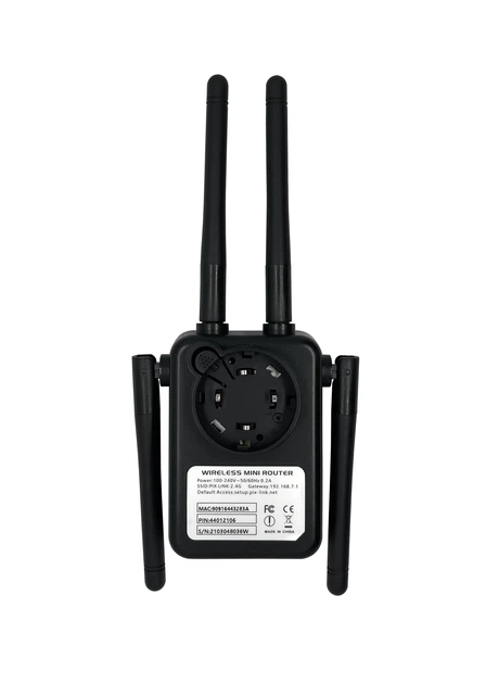 Маршрутизатор-ретранслятор XON ReLink X300R4 300Мбіт/с 2.4ГГц Чорний (XRRWSW020403W 542) - Фото 2 Маршрутизатор-ретранслятор XON ReLink X300R4 300Мбіт/с 2.4ГГц Чорний (XRRWSW020403W 542) - изображение 2