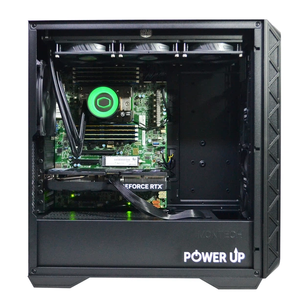 Компьютер Power Up #21 для Blender/AMD EPYC 7F72 x2/128 GB/SSD 2TB/GeForce RTX 5060Ti 16GB специальная конфигурация для проектирования машиностроения и инженерии - Фото 2 Компьютер Power Up #21 для Blender/AMD EPYC 7F72 x2/128 GB/SSD 2TB/GeForce RTX 5060Ti 16GB специальная конфигурация для проектирования машиностроения и инженерии - изображение 2