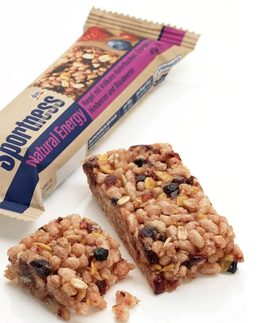 Натуральный энергетический батончик Sportness Berry Mix Energy Bar 40 г - Фото 2 Натуральный энергетический батончик Sportness Berry Mix Energy Bar 40 г - изображение 2