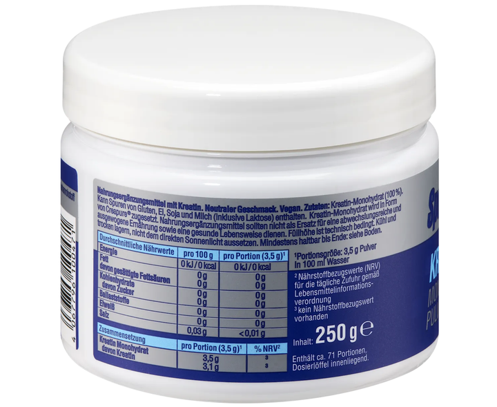 Креатин Sportness Creatine Monohydrate Powder 250 г - изображение 3