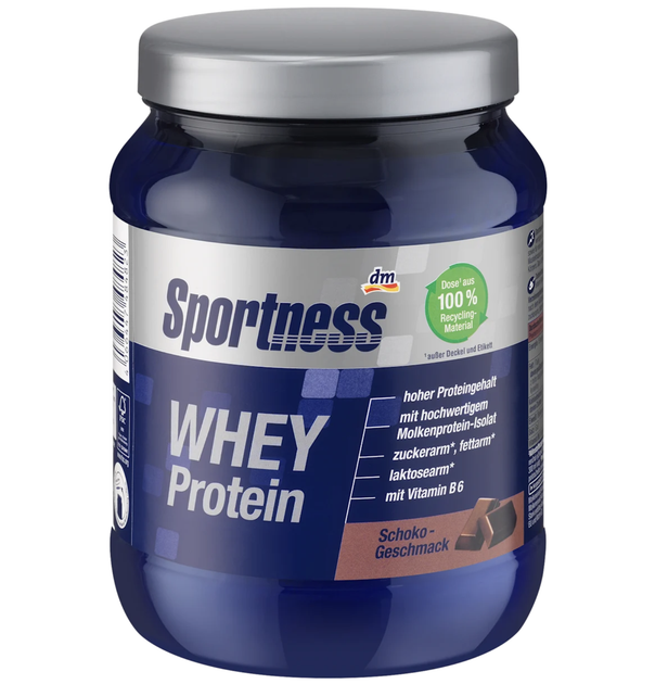 Протеїновий порошок Sportness Chocolate Protein Powder 450 г - Фото 1 Протеїновий порошок Sportness Chocolate Protein Powder 450 г - зображення 1