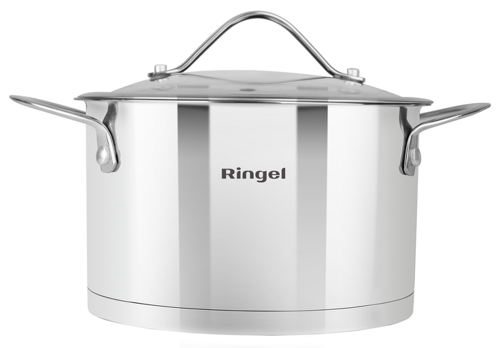 Каструля RINGEL Fusion 22 см 4.7л нержавіюча сталь ㅤ ㅤ - Фото 6 Каструля RINGEL Fusion 22 см 4.7л нержавіюча сталь ㅤ ㅤ - зображення 6