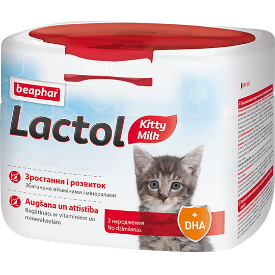 Заменитель молока для котят Beaphar Lactol Kitty Milk Заменитель молока для котят 250 г (15248) - Фото 1 Заменитель молока для котят Beaphar Lactol Kitty Milk Заменитель молока для котят 250 г (15248) - изображение 1