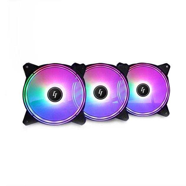 Комплект вентиляторов RGB для корпуса 120ммх3 Chieftec Nova NF-3012-RGB (LKMTR_802074) - Фото 1 Комплект вентиляторов RGB для корпуса 120ммх3 Chieftec Nova NF-3012-RGB (LKMTR_802074) - изображение 1