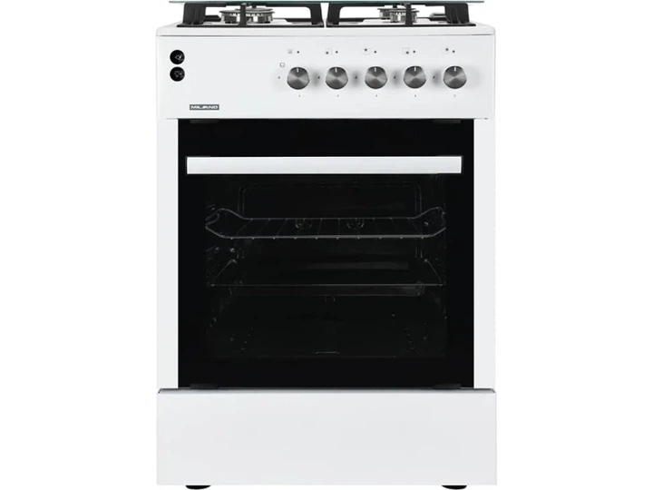 Газова плита Milano ML60 G2/07С+ White - Фото 1 Газова плита Milano ML60 G2/07С+ White - изображение 1