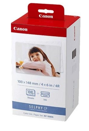 Термосублімаційний набір Canon KP-108IN (3115B001) - Фото 1 Термосублімаційний набір Canon KP-108IN (3115B001) - зображення 1