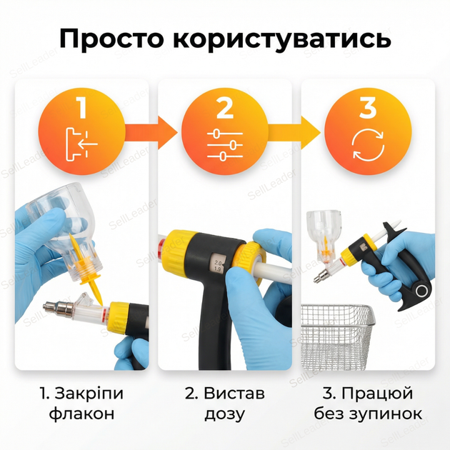 Шприц ветеринарний Eco-Matic 0.5–6 мл автоматичний дозатор для свиней птиці кіз КРС вакцинатор поршневий - Фото 8 Шприц ветеринарний Eco-Matic 0.5–6 мл автоматичний дозатор для свиней птиці кіз КРС вакцинатор поршневий - зображення 8