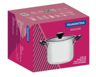 Кастрюля из нержавейки Tramontina Solar Silicone (4,6 л) 20 см (62125/203) - изображение 2