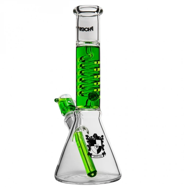 Скляний бонг Phoenix All Freezable Coil Beaker - Фото 2 Скляний бонг Phoenix All Freezable Coil Beaker - изображение 2