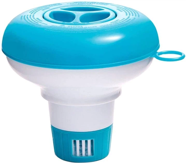 Плаваючий поплавець дозатор для хімії в таблетках Intex 29040 Floating Chemical Dispenser - Фото 3 Плаваючий поплавець дозатор для хімії в таблетках Intex 29040 Floating Chemical Dispenser - зображення 3