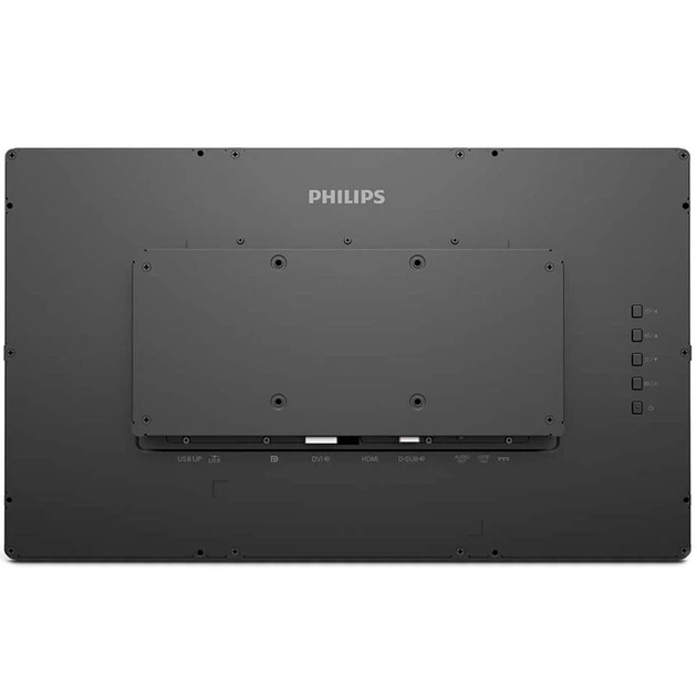 TFT 21.5' Philips 222B1TFL, IPS, 75Гц, сенсорний, VGA, HDMI, DP, USB-hub, HAS, чорний - зображення 5