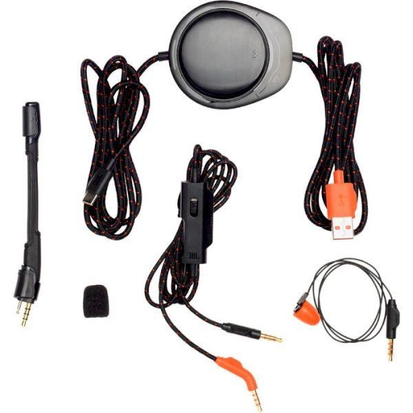 Комп'ютерна гарнітура JBL Quantum One Black (JBLQUANTUMONEBLK) - Фото 9 Комп'ютерна гарнітура JBL Quantum One Black (JBLQUANTUMONEBLK) - зображення 9