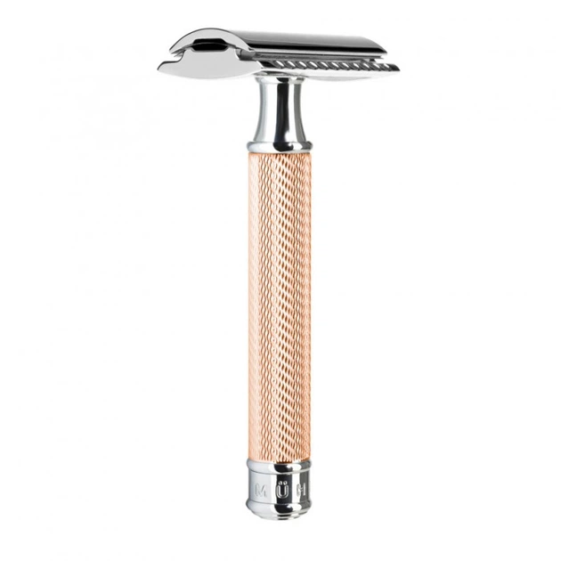 Т-подібний станок для гоління MUEHLE R 89 ROSE GOLD TRADITIONAL - изображение 2