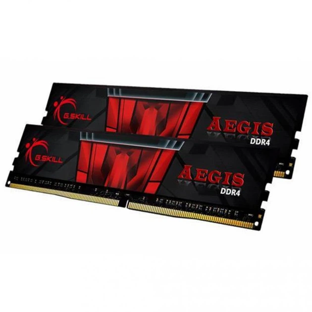 Пам'ять для настільних комп'ютерів G.Skill 16 GB (2x8GB) DDR4 3200 MHz Aegis (F4-3200C16D-16GIS) - зображення 2