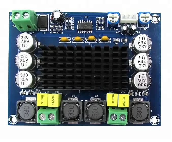 Звуковой аудио стерео усилитель XH-M543 TPA3116 D2 100W - Фото 3 Звуковой аудио стерео усилитель XH-M543 TPA3116 D2 100W - изображение 3