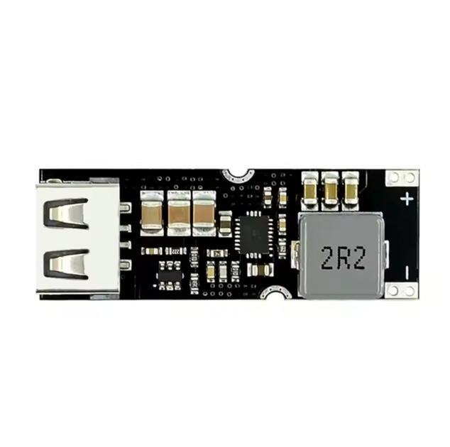 Модуль преобразователь быстрой зарядки на базе TPS61088 USB с поддержкой QC3.0 24Вт - Фото 2 Модуль преобразователь быстрой зарядки на базе TPS61088 USB с поддержкой QC3.0 24Вт - изображение 2