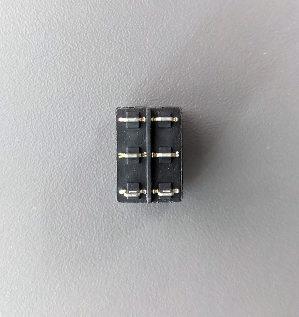 Сетевой выключатель 3-позиционный KCD1 6A 250V 6pin Красный 21х15 мм - Фото 3 Сетевой выключатель 3-позиционный KCD1 6A 250V 6pin Красный 21х15 мм - изображение 3